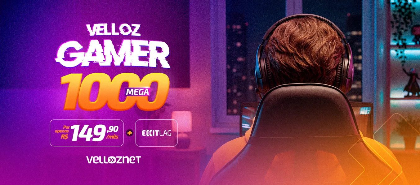 Velloz Gamer 1000 Mega